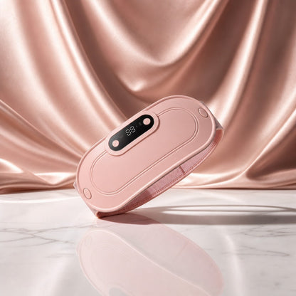 WarmEase period belt — rose-gold luxe angle